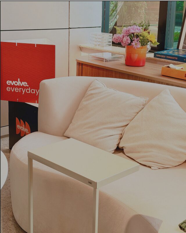 Ativação de marca Evolve everyday