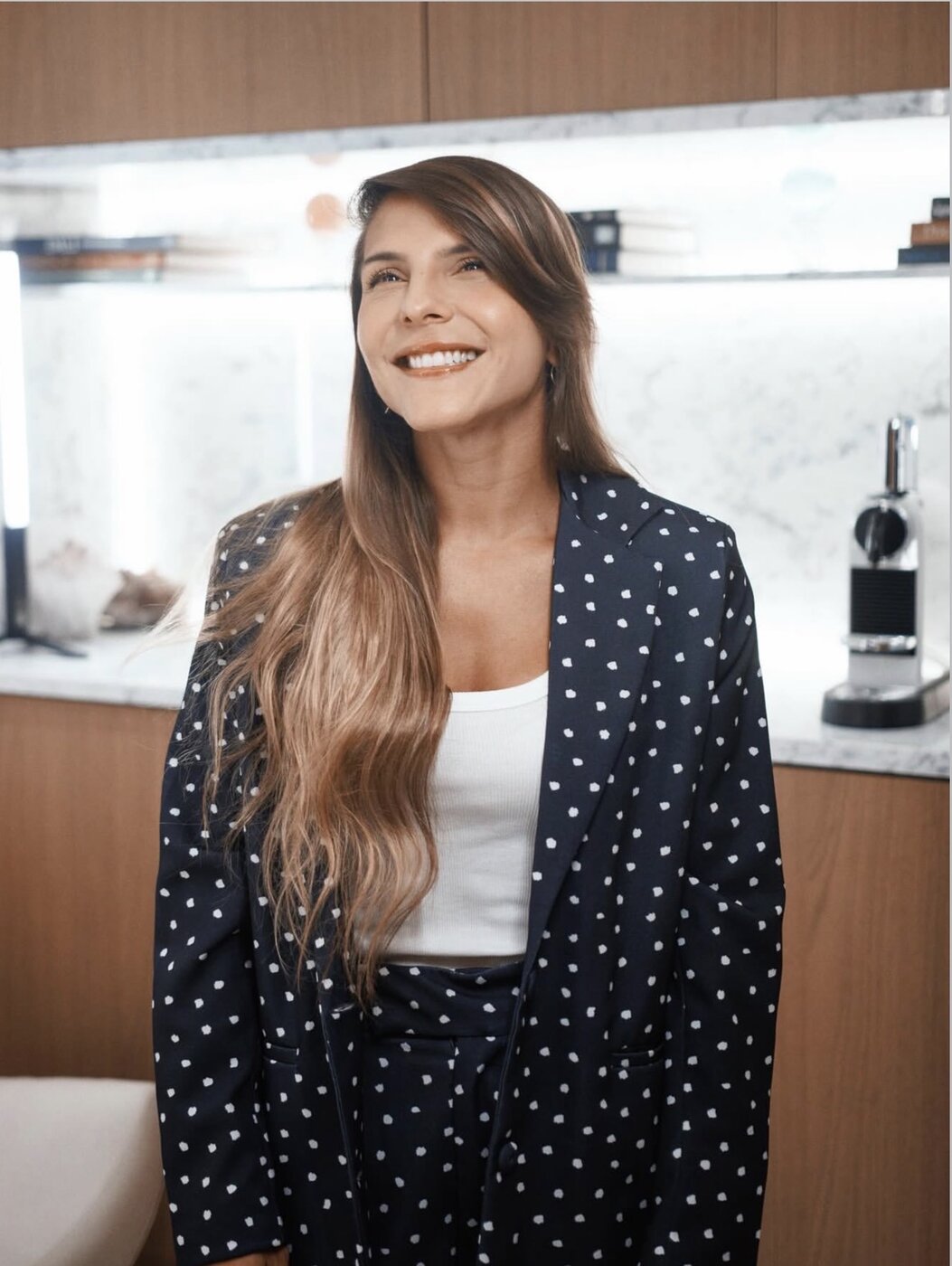 Cliente da Evolve em retrato editorial premium